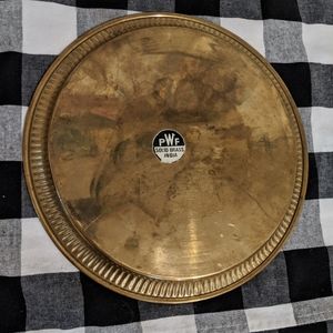 Vintage Dining - Vintage Brass Tray, 9 inches Vintage Dining - Vintage Brass Tray, 9 inches